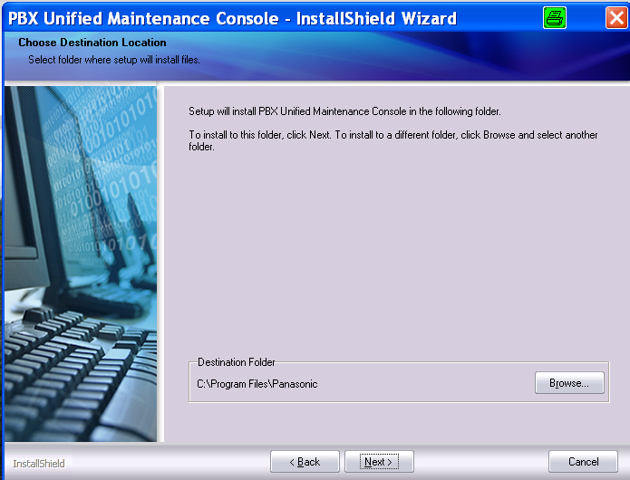 การติดตั้งโปรแกรม Panasonic (PBXUnified)