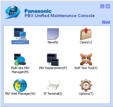 การติดตั้งโปรแกรม Panasonic (PBXUnified)