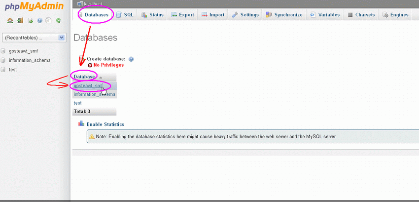 เผลอลบ user admin แล้วเข้าจัดการเว็บไม่ได้ (smf)
